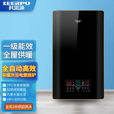 密闭式敞开式电壁挂炉 厂家生产供应 家用取暖炉 8KW电锅炉 安全节能 科尔浦（KEERPU）