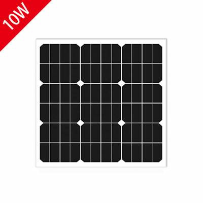 10w太阳能板充电发电板18v12v5v电瓶蓄电池15wDIY改装路灯电池板单晶多晶sunpower