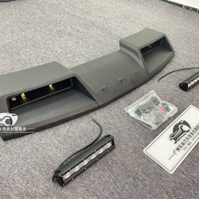 新款铃木吉姆尼改装WD顶灯 jimnyJB74宽体车身套件碳纤维机盖尾翼