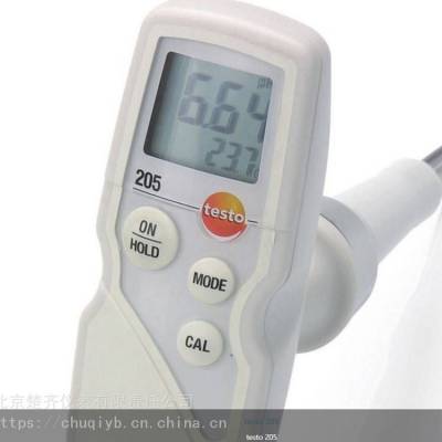 testo 205仪器套装 测量仪器，带刺入式探头