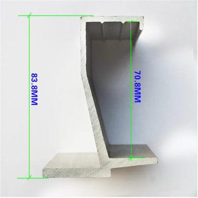 铝镁锰金属屋面板泛水边连接结构 山墙泛水支撑