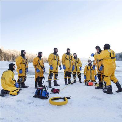 抗洪抢险冰面救援工具套组冰上救生工具套 雪锚雪锥爬行冰锥