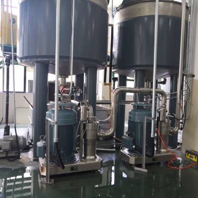 中草药湿法粉碎高速胶体磨,中草药湿法粉碎机