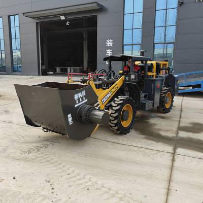 井下铲车改装搅拌斗 防爆型矿用混凝土搅拌设备