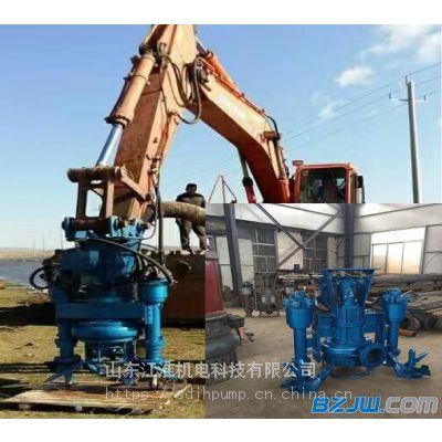 液压耐磨围堰泵 清淤船专用液压砂石泵专业生产 江淮泵业