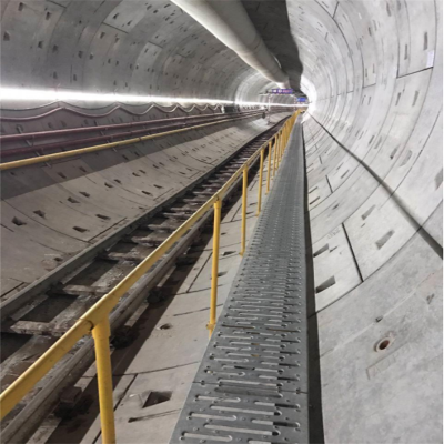 隧道走道板 地铁盾构走道板 镀锌隧道走道板走道板支架