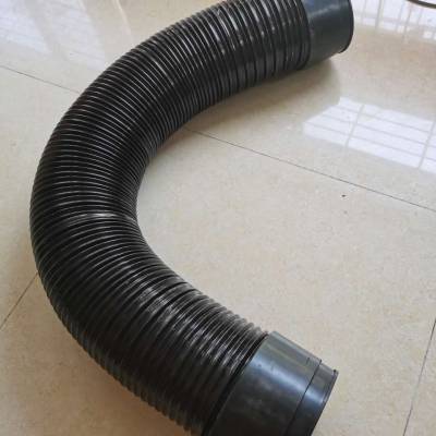 康普斯110kw螺杆空压机进气软管导风管钢丝波纹管材质