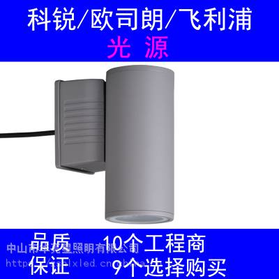 家装别墅亮化欧司朗led下照壁灯cob投光灯外墙灯定制