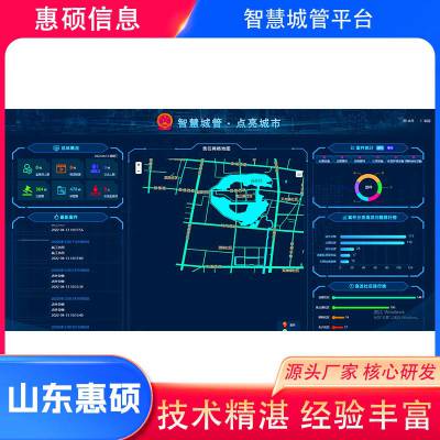西宁智慧城管系统-智慧城管系统公司-惠硕(推荐商家)