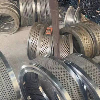 宇龙560杂木颗粒机模具压缩比 刨花制粒机环模