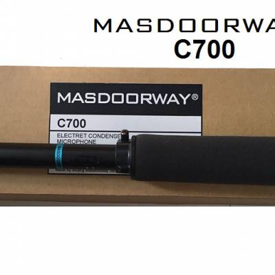 MASDOORWAY C700专业外接枪式摄像机采访话筒强指向性电容麦克风 秒TAN-90/NTG2