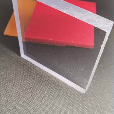 PC耐力板/透明实心耐力板/聚碳酸酯耐力板/透明耐力板/红色耐力板