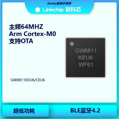 оƬGW8811KEU6շоƬ BLE4.2-