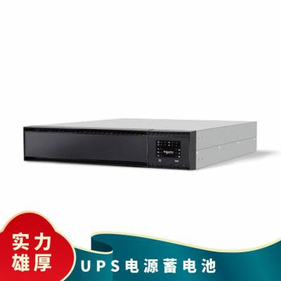 施耐德UPS电源 SPR3KL 机架式 3KVA 2400W 单进单出 外接蓄电池