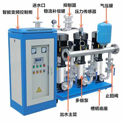 工业供水无负压 80CDLF42-60 威高温密封多级泵