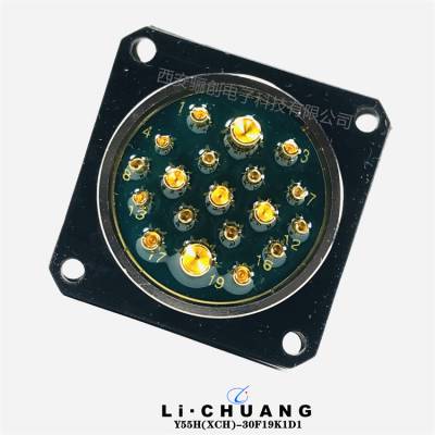 接插件 Y55H(XCH)-30F19K1D1 印制板圆形连接器 骊创