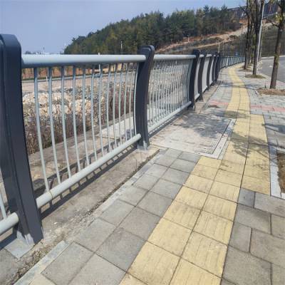 不锈钢栏杆 公路 铁路 桥梁防撞栏 河道 景观 灯光护栏 支持定做安装