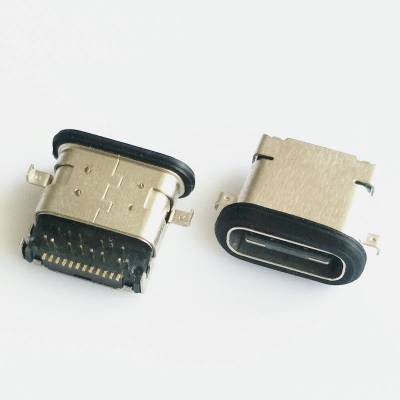 TYPE-C 3.1 24PIN ˮĸ ˫ƬSMT ˫ ⽺ USBˮ IPX7