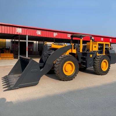 小型电动装载机工程四驱柴油铲车铲沙灰推土抓草机