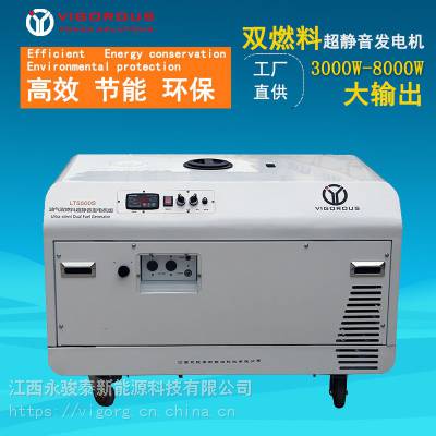 永骏泰VIGOROUS3000W全铜低噪音发电机3KW发电机组单相/三相全自动储能230V汽油发电机