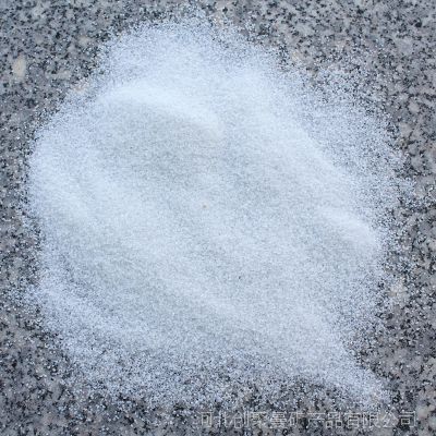 河北天然彩砂 白色石英砂 雪花白砂 自流平彩砂-找创聚曼矿产