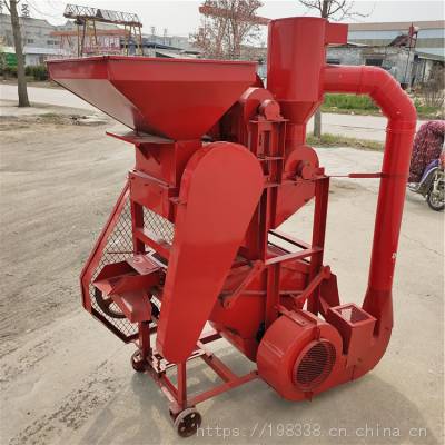 除尘款果子剥壳机 移动方便剥花生壳机 乐丰机械