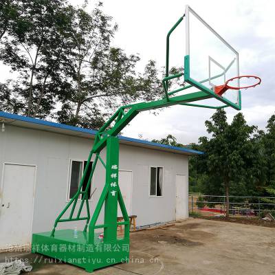 室外篮球架 户外移动式篮球架 成人标准篮球框架体育场馆家用平箱篮球架