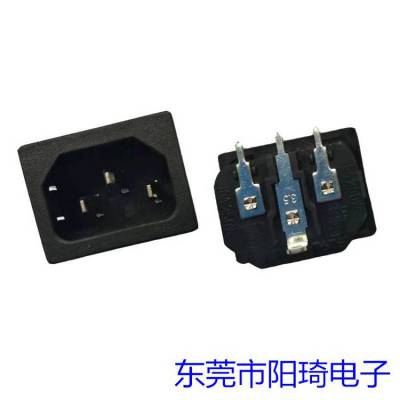 供应ST-A01-003JYT-S33卡式品字插座