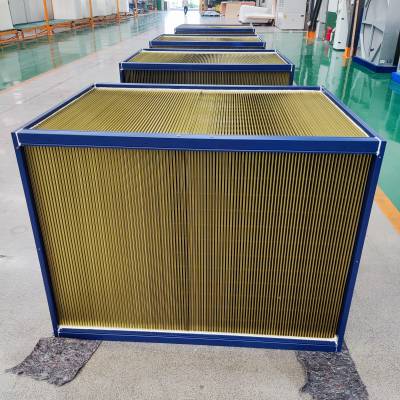 锂电池湿法隔膜生产线板式换热器环氧热交换器热回收芯体