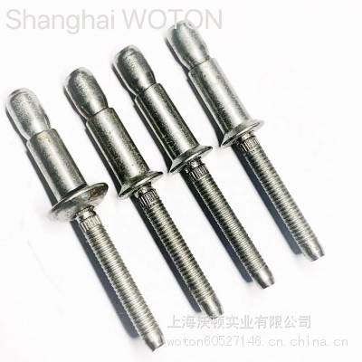 美国HUCK 矿山用 哈克铆钉振动筛用8.8级 环槽铆钉