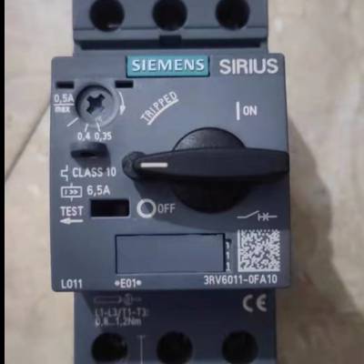 原装SIEMENS 西门子马达保护断路器3RV6011-1CA15 1.8-2.5A