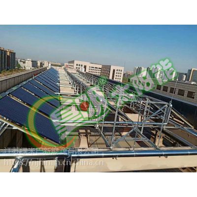 【全国包邮】NanJing地铁系统使用皇明太阳能U型集热器热水系统