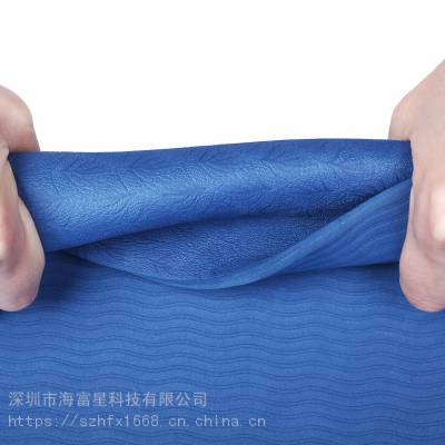 深圳海富星***代工***瑜伽垫厂家 TPE瑜伽垫 加宽加厚瑜伽垫定制