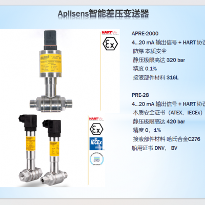 Aplisens轨道安装式智能温度变送器头戴式温度