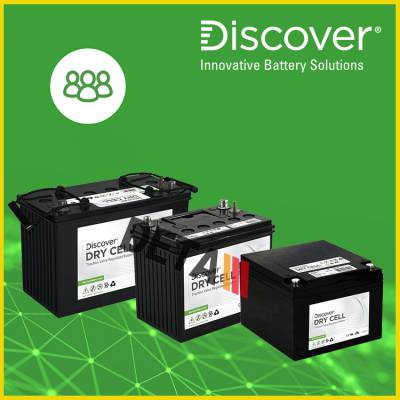 加拿大Discover蓄电池EV4DA-B可再生能源12V215AH游轮冲锋艇电驱