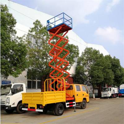 江铃10米升降平台高空作业车 登高车***