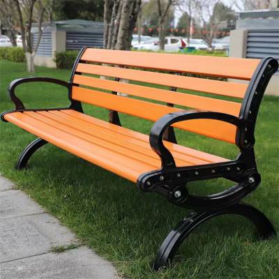 广场环保木条长椅加工厂 远润可定制景区长条公园椅 稳固耐用 田园风