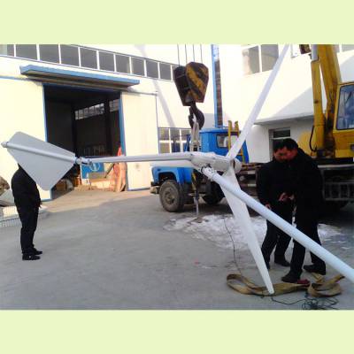 四平市家用风力发电机2kw风光互补系统做工精细