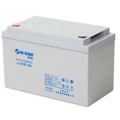 美陽蓄電池6-GFM-100 M.SUNバルブ制御密封式鉛酸蓄電池12 V 100 AH UPS/EPS専用