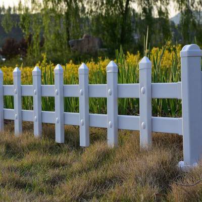 花池草坪隔离围栏 U型锌钢草地护栏 U型折弯园林篱笆栅栏