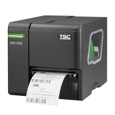 TSC条码打印机MA-2400P/MA3400P工业型打印机4英寸不干胶标签机