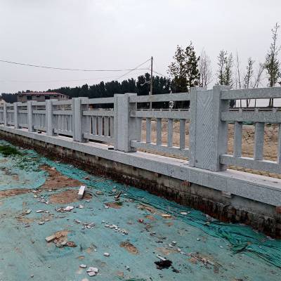 花岗岩栏杆-供应江苏省景区花岗岩石栏杆河道桥梁石栏杆