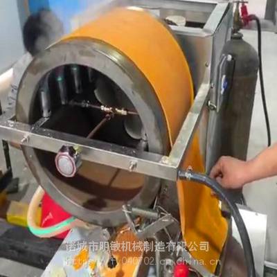 燃气加热蛋皮成型机 全自动方形蛋皮机 滚筒式煎饼机 加工定制