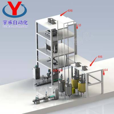 液体水溶肥大桶灌装全自动生产线、一对一售后服务