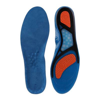 SEBS三色硅胶按摩鞋垫 优质男女户外缓震鞋垫 吸汗运动鞋垫