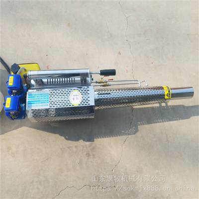 多功能汽油烟雾机 养殖场消毒打药机 鸭舍猪舍双管弥雾机