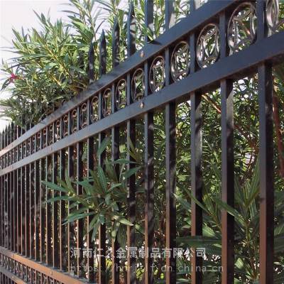 锌钢护栏别墅围栏小区厂区围墙学校防护栏杆绿化护栏果园隔离栏