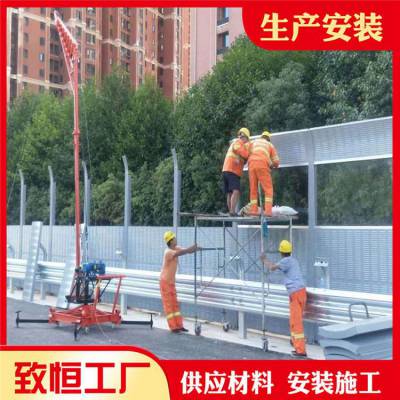 吉林白城高速公路隔音屏厂家 铁路立交桥隔音屏价格 省道隔音屏障