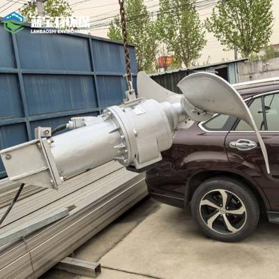 304不锈钢潜水推流器 防腐蚀耐酸碱污水推进搅拌机蓝宝石环保