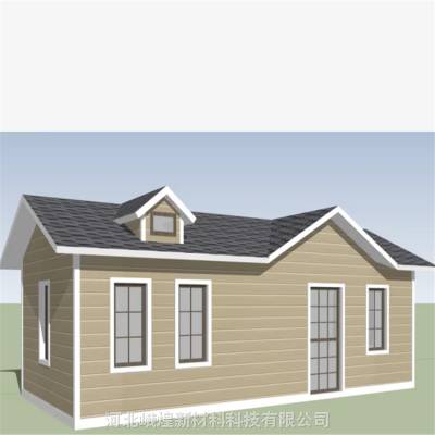 轻钢别墅房 钢结构房屋定制 轻钢别墅厂房建造